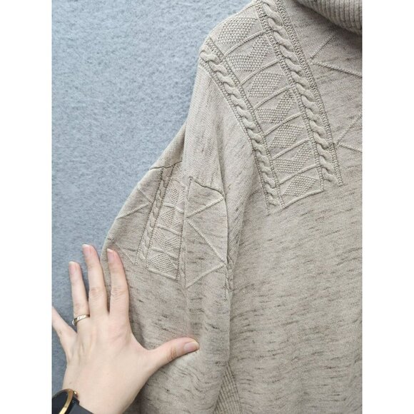 Buckle Black Mens XL Pullover Sweater With Shawl Collar - Picture 3 of 9